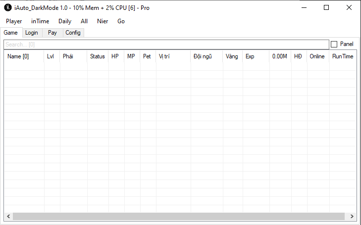 iAuto_DarkMode - Auto TLBB Private Free Interface